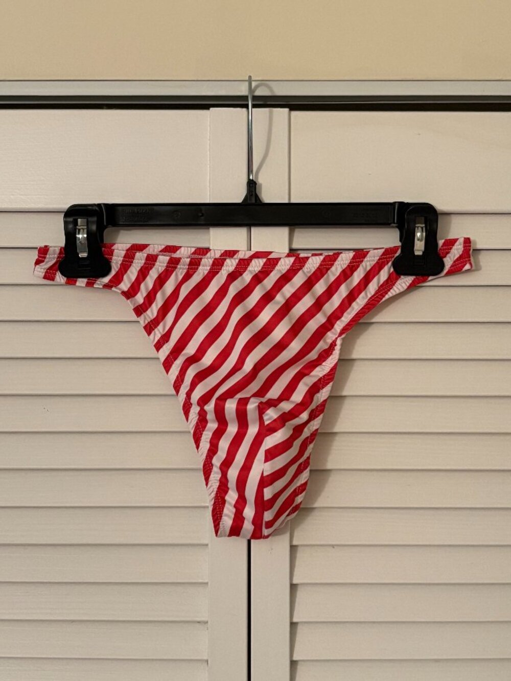 ASOS Thong--Red & White Stripes
